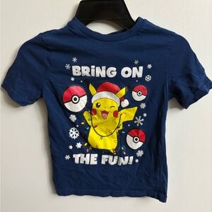Pokémon Pikachu blue T-Shirt 6 years